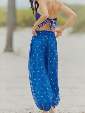 Celandine Smocked Balloon Pants